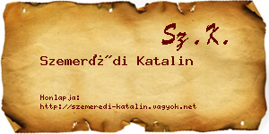 Szemerédi Katalin névjegykártya
